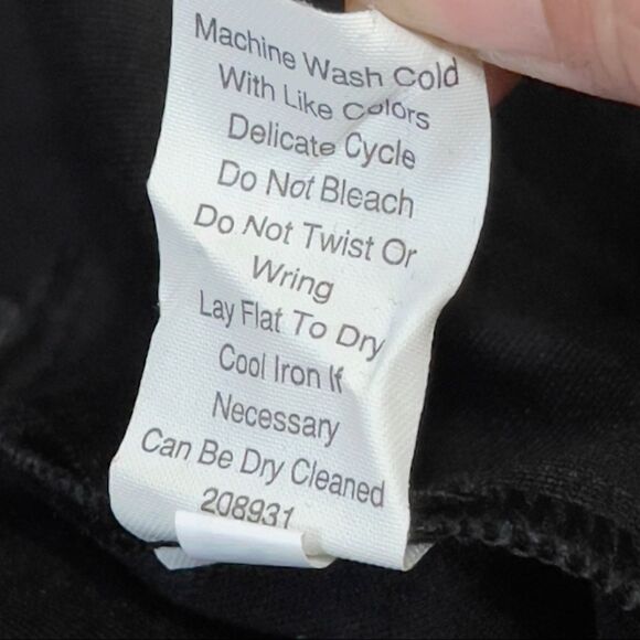 CAbi Black Asymmetrical Skirt Size 4 - Picture 14 of 14